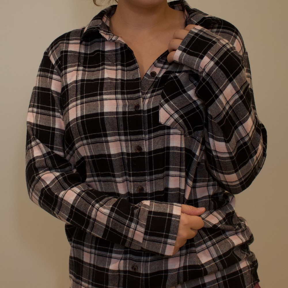 Plaid Flannel Nightshirt